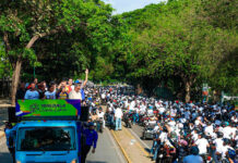 Aragua se unió a la Gran Peregrinación Nacional