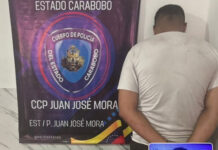 Capturan a alias “El Catire” presunto integrante de la banda “La Marimacha” en Puerto Cabello