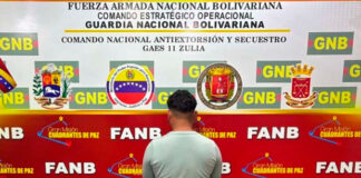 Conas capturó a socio de «El Adriancito» con lote de balas