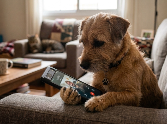 Desde tu teléfono, puedes hablarle a tu mascota gracias al PetPhone