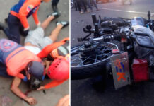 Dos jóvenes murieron en Puerto La Cruz tras colisión entre moto y camioneta