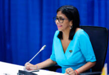 El Gobierno de Venezuela critica a Guyana por quejarse del broche de Delcy Rodríguez