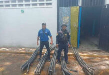 ¡En flagrancia! Detenidos dos sujetos por robo de material de Cantv en Morón