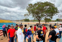 Inició renovación del estadio Cuatricentenario de San Sebastián de los Reyes