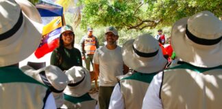 Juramentada en Los Roques primera Brigada de Pequeños Guardaparques
