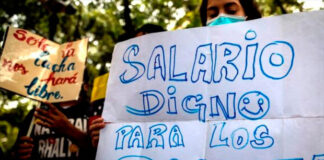 Maestros exigen retomar negociación de la convención colectiva
