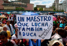 Maestros venezolanos convocan una jornada nacional de asambleas por un salario digno