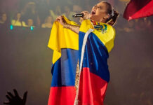 Olga Tañón celebró título del Clásico Mundial durante concierto en Argentina