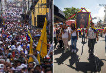 Peregrinación por la paz y el cese de sanciones recorre varios estados del país