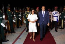 Presidenta (E) Delcy Rodríguez llegó a Barbados para cumplir agenda de trabajo