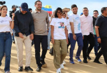 Presidenta encargada Delcy Rodríguez conversó con la directora del FMI