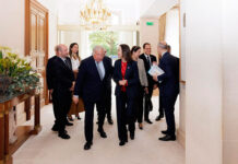 Presidente del Senado francés pide elecciones en Venezuela tras reunirse con María Corina Machado