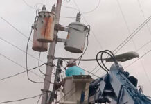 Restablecen servicio eléctrico en tres sectores de Ocumare de la Costa