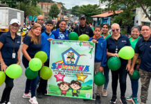 Revenga celebró el 26° aniversario de la LOPNNA con un colorido desfile