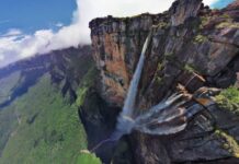 Conoce los puntos más importantes del Salto Ángel, la cascada más alta del mundo