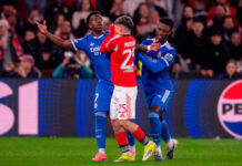 Seis partidos al argentino Prestianni por los insultos a Vinicius