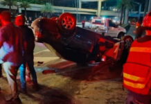 Volcamiento en el Distribuidor La Araña en Caracas deja 10 heridos