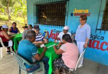 Abuelos de Las Guacamayas iniciaron celebración del mes del adulto mayor