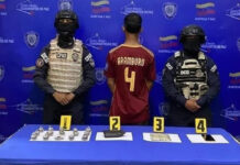 Aprehenden a un hombre por porte ilícito de presunta marihuana en Trujillo