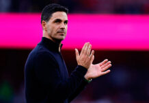 Arteta, elegido mejor entrenador de la Premier League