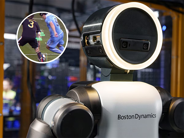 Así aprende un robot a jugar fútbol analizando a Messi y Cristiano Ronaldo