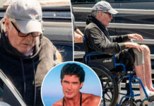 David Hasselhoff, en silla de ruedas enciende las alarmas entre sus seguidores