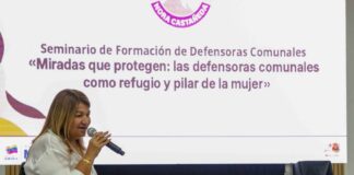 Defensoras comunales de todo el país se forman para prevenir la violencia de género