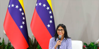 Delcy Rodríguez revisa con Defensoría del Pueblo proyectos en materia de derechos humanos