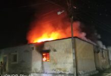 En Montalbán, una vela encendida originó incendio en una vivienda