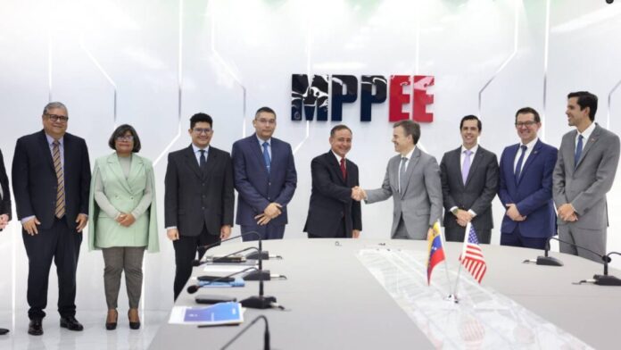 Encargado de negocios de EEUU se reunió con el ministro de Energía Eléctrica
