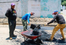Habitantes de Arturo Michelena satisfechos con inicio del asfaltado de la calle Carabobo
