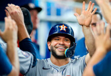 José Altuve llegó a las 900 empujadas y se unió a dos inmortales