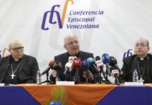 La Iglesia católica de Venezuela pide la liberación de presos políticos para restituir la convivencia