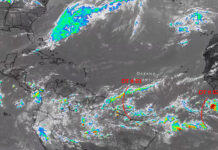 Onda Tropical Nº 2 entrará al país entre el 10 y el 11 de mayo