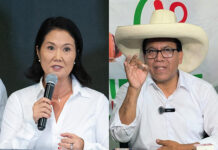 Perú concluye escrutinio de elecciones y confirma segunda vuelta entre Fujimori y Sánchez