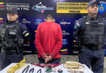 Policía arresta a sujeto por hacer tomas eléctricas ilegales en Barquisimeto