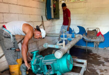 Potencian servicio de agua potable en Santo Domingo con instalación de nueva bomba