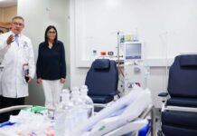 Presidenta (E) supervisa recuperación de hospitales y plan de cirugías para el pueblo
