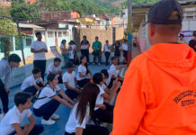 Protección Civil Revenga fortalece cultura preventiva en escuelas de la Comuna Paula Correa