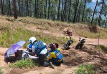 Rescatan a senderista en el Cerro El Café