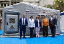Rusia dona dos laboratorios móviles de bioseguridad a Venezuela