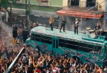 U2 graba nuevo video en calles del Centro Histórico de la Ciudad de México