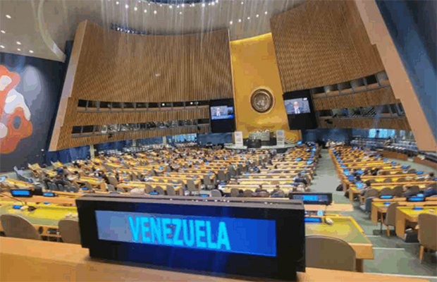 Venezuela exige ante la ONU el levantamiento de sanciones y ratifica su respaldo a Palestina
