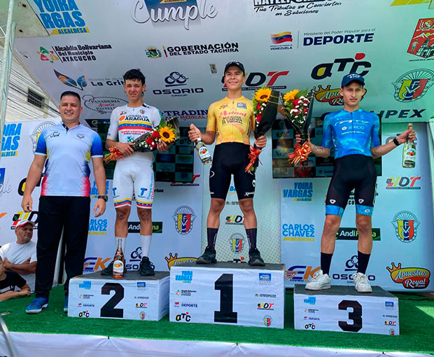 Aragua conquista el podio en el cierre de la Vuelt