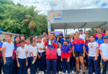 Aragua recibió recorrido del Fuego Patrio de los Juegos Deportivos Nacionales Estudiantiles