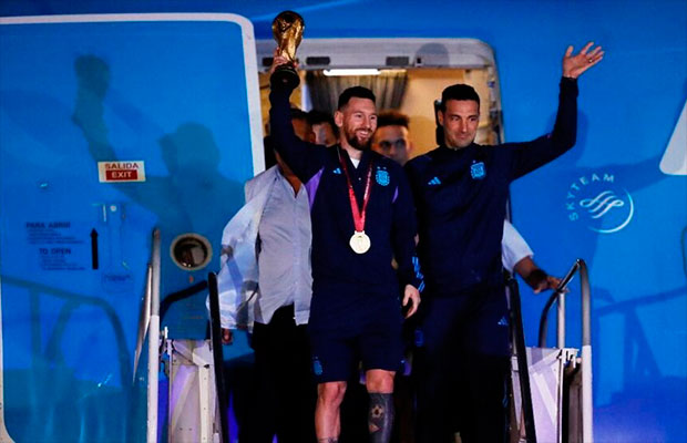 Argentina y Messi exponen su corona ante media doc