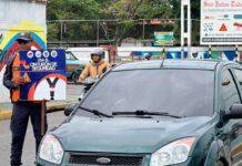 Aula vial promueve conciencia al volante en Francisco Linares Alcántara
