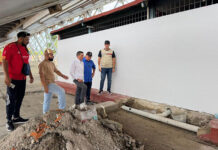 Avanzan trabajos de rehabilitación del Estadio Olímpico Hermanos Ghersi