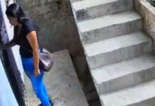 Cámara de seguridad grabó maltrato de una madre hacia sus hijos
