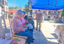 Colonia Tovar celebró el Día Internacional de Tejer en Público con encuentro cultural